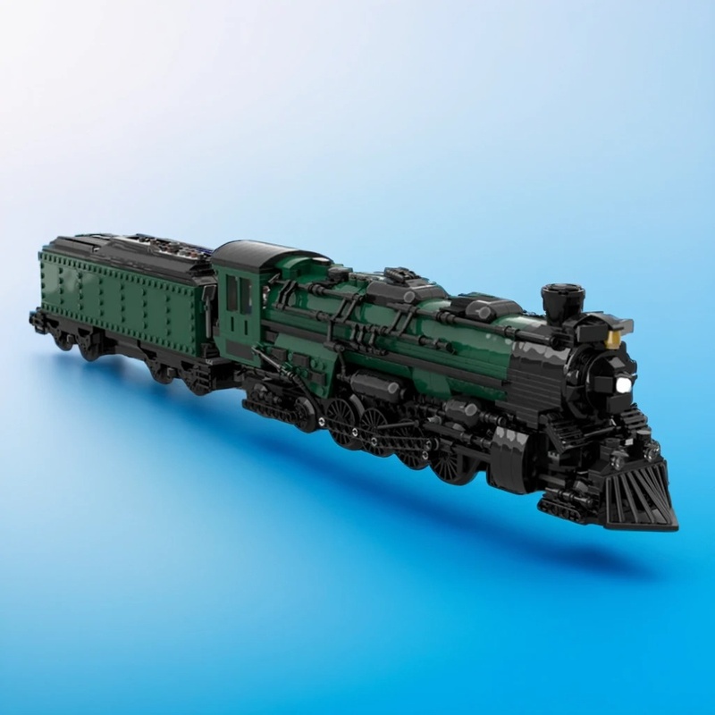 Lego Set Creator - 1709PCS MOC Railway Train Pere Marquette