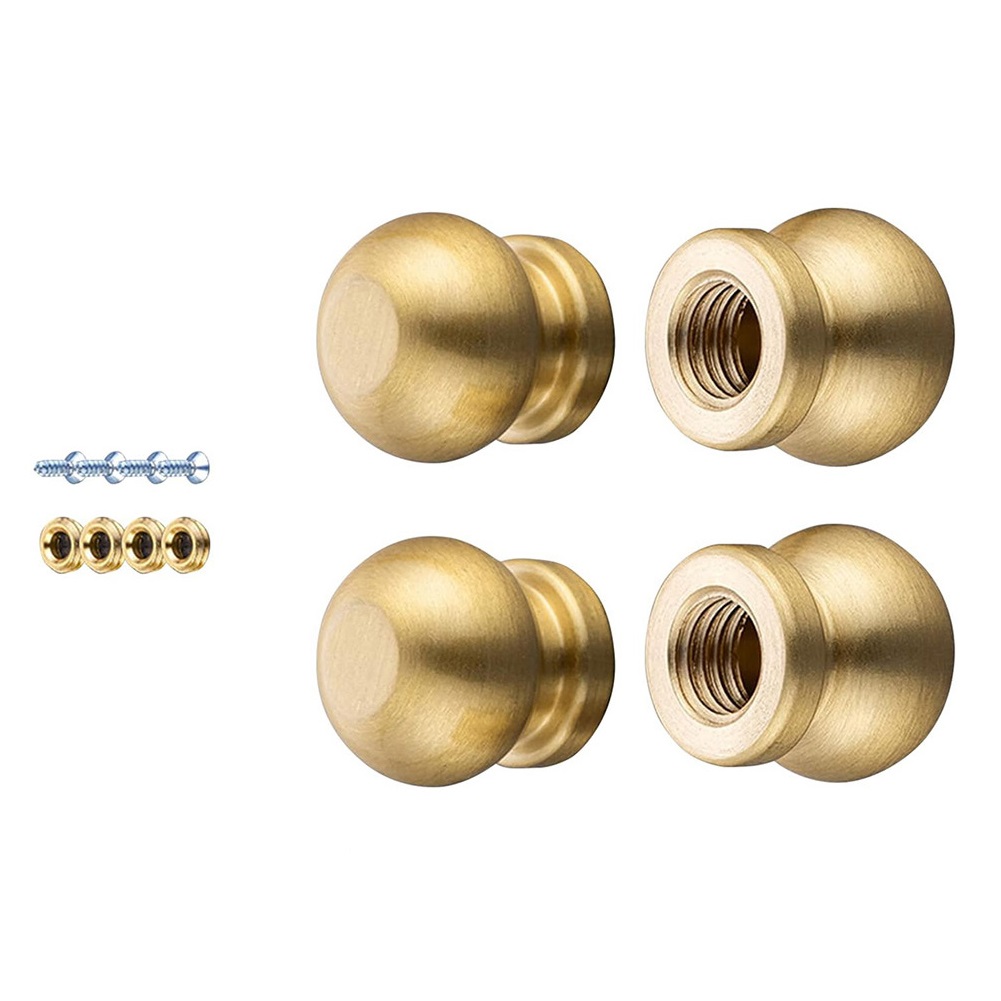 Brass Board Feet Set of 4 for  - Display Risers Set ulasan dan harga