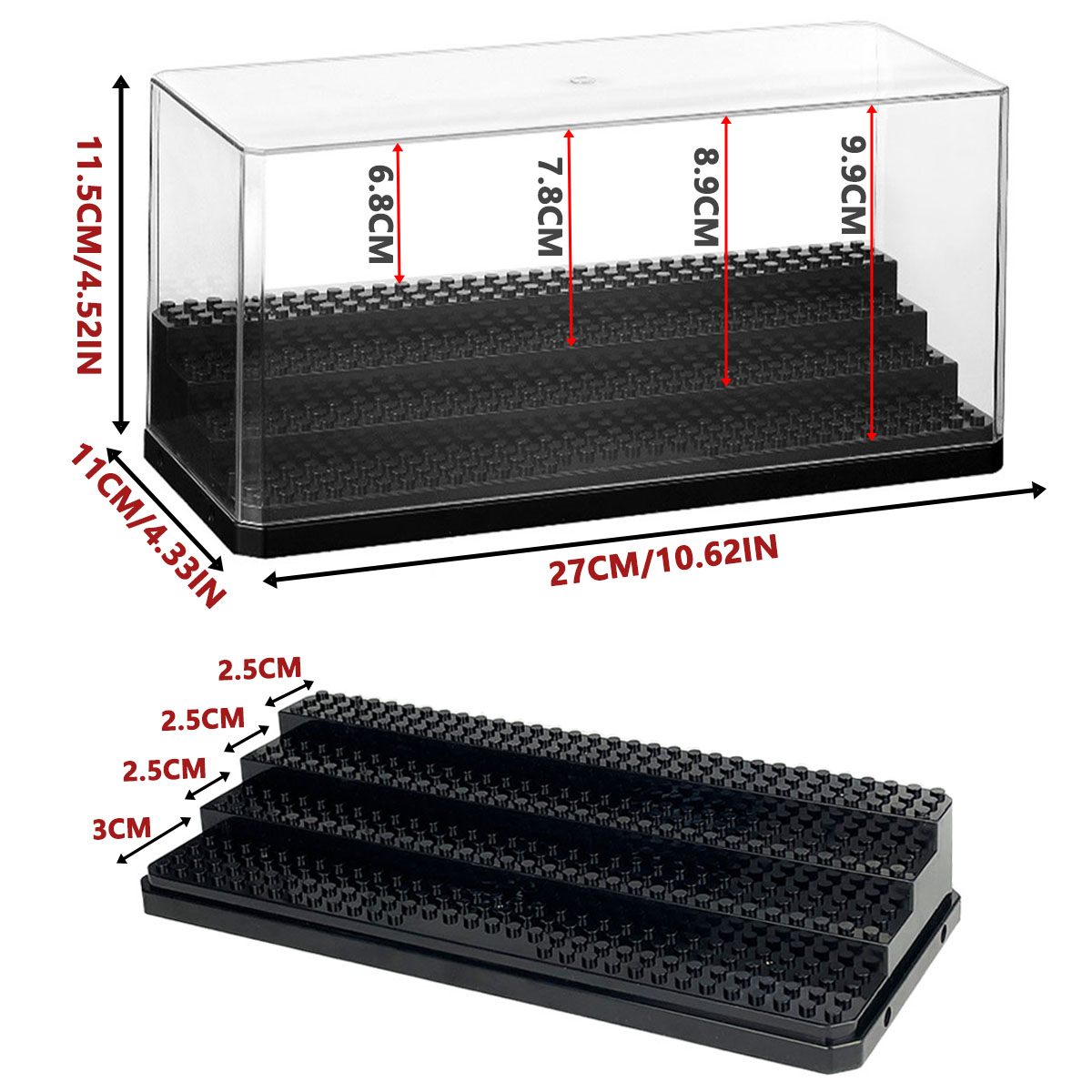 Acrylic Display Case for Lego  - Lego Minifigure Holder ulasan dan harga