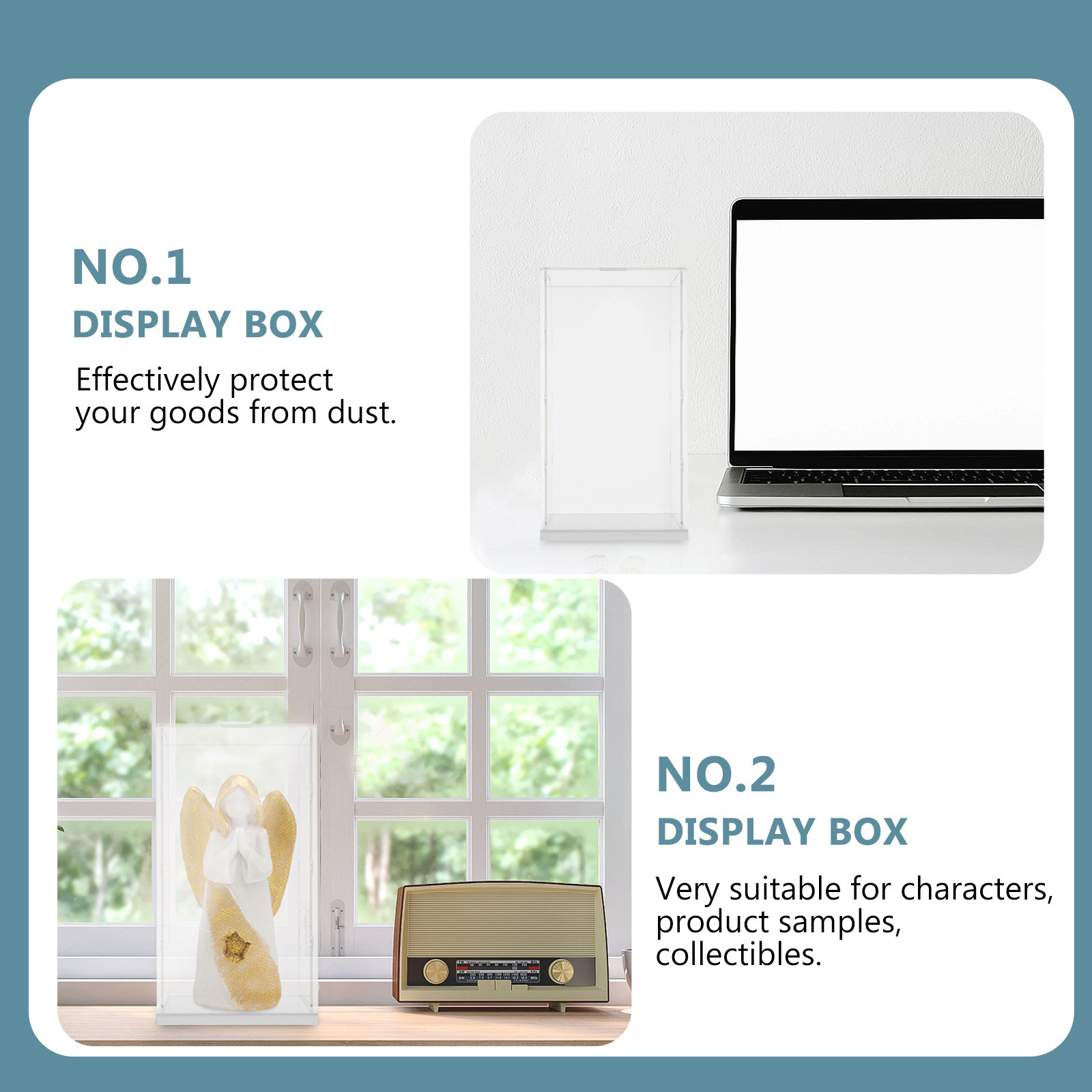 Acrylic Display Box Transparen - Display Case Acrylic ulasan dan harga