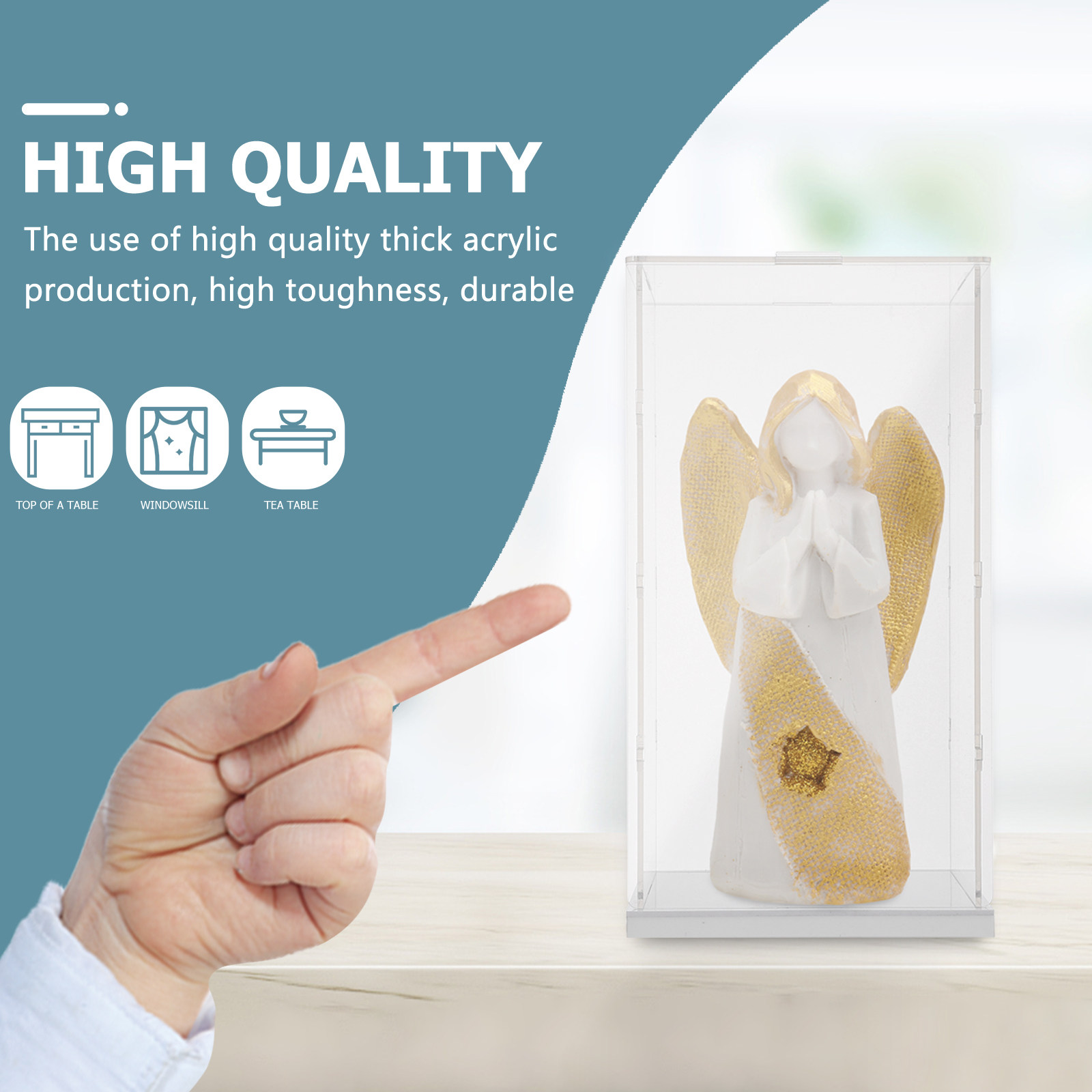 Acrylic Display Box Transparen - Display Case Acrylic ulasan dan harga