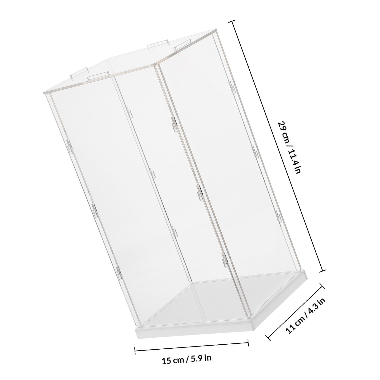Acrylic Display Box Transparen - Display Case Acrylic ulasan dan harga