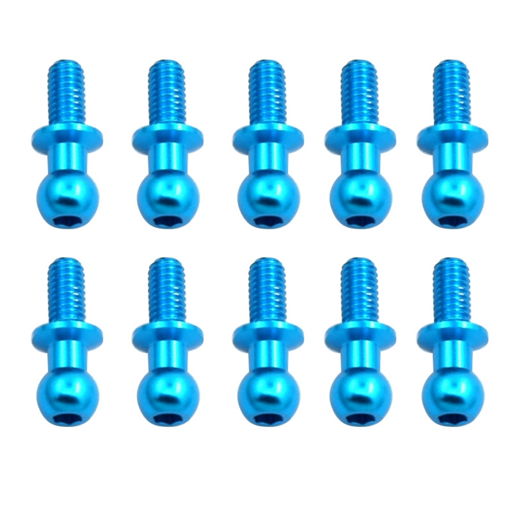 10Pcs M3 Metal Hex Ball Head S - Tamiya Model Rc Car ulasan dan harga