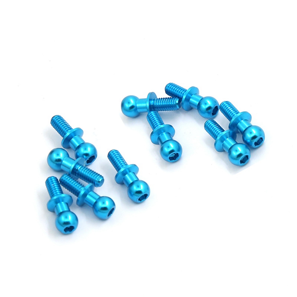 10Pcs M3 Metal Hex Ball Head S - Tamiya Model Rc Car ulasan dan harga