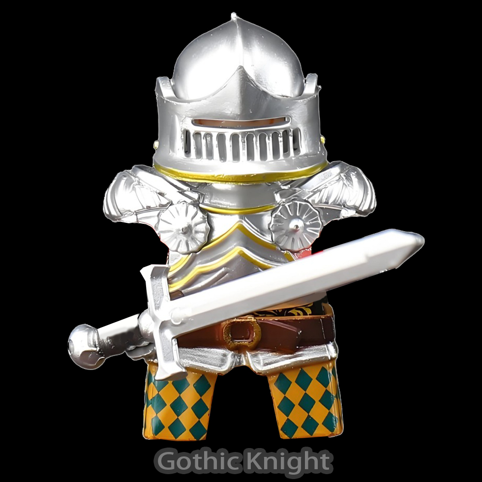 MOC Medieval Gothic Knights Fi - Lego Minifigure Holder ulasan dan harga