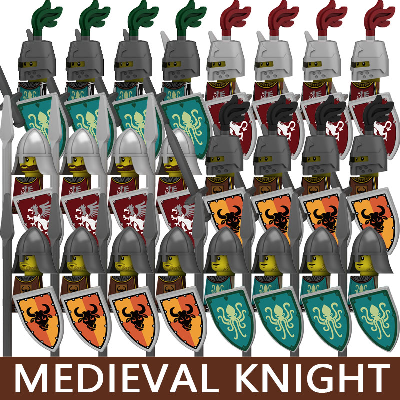 Medieval Series Knight Soldier - Lego Minifigure Holder ulasan dan harga