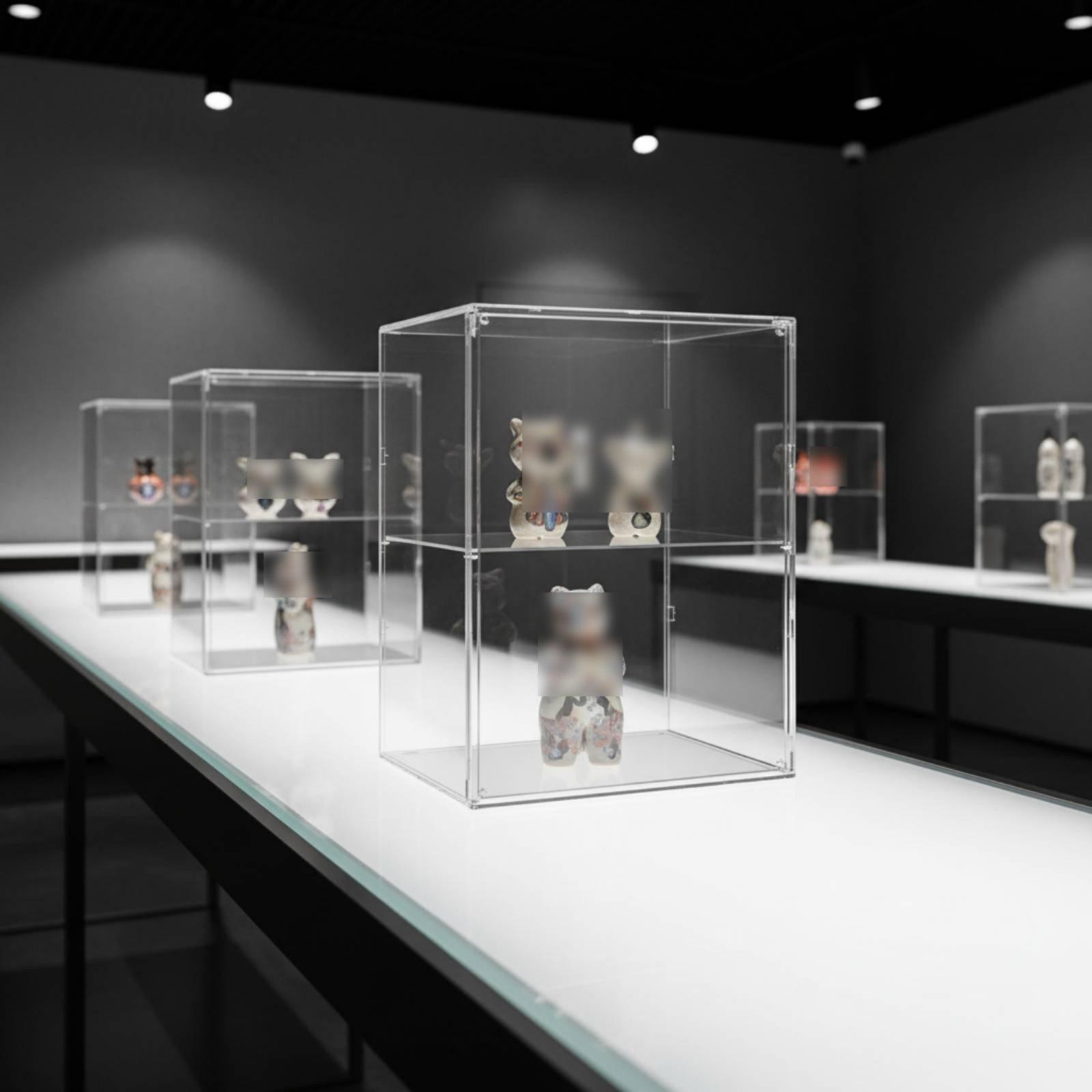 Large Acrylic Look Doll Displa - Display Case Acrylic ulasan dan harga