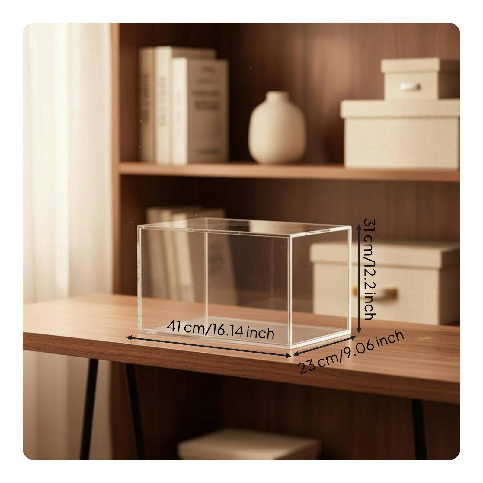 Large Acrylic Look Doll Displa - Display Case Acrylic ulasan dan harga