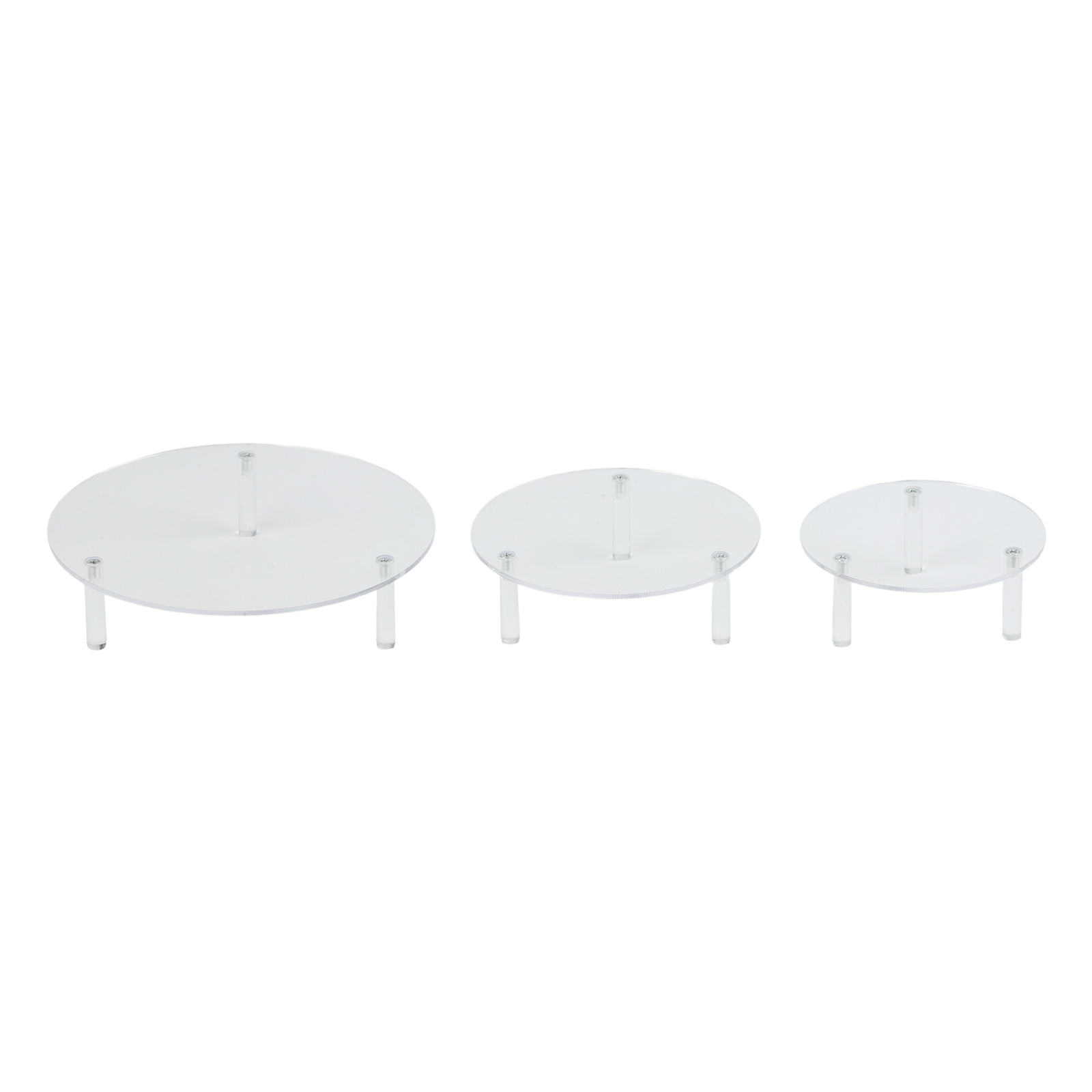 Clear Acrylic Display Risers S - Display Risers Set ulasan dan harga