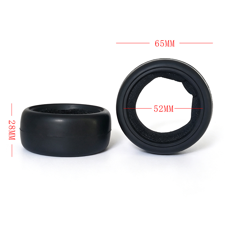 4pcs 65MM Rubber Tyre 1/10 Fla - Tamiya Model Rc Car ulasan dan harga