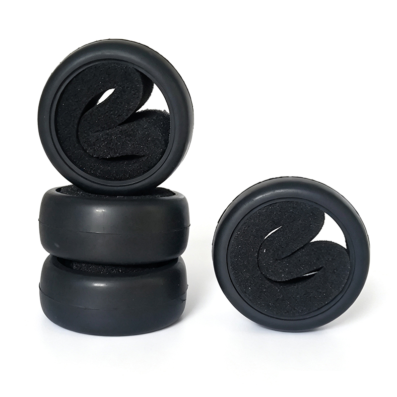 4pcs 65MM Rubber Tyre 1/10 Fla - Tamiya Model Rc Car ulasan dan harga