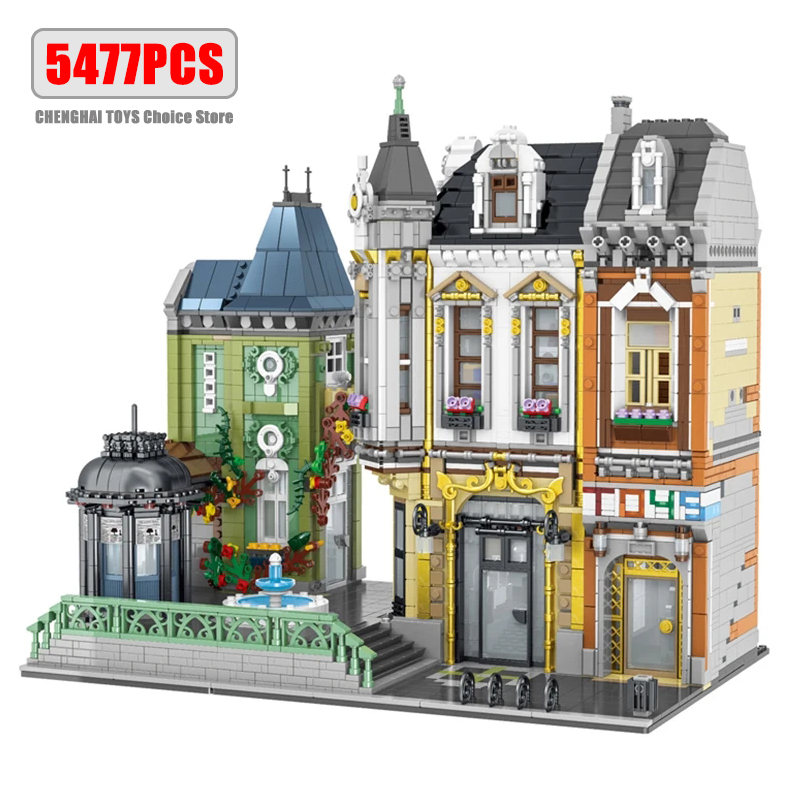 5477pcs URGE Street View Sets  - Lego Set Creator ulasan dan harga