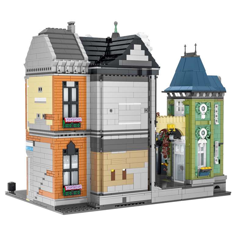 5477pcs URGE Street View Sets  - Lego Set Creator ulasan dan harga