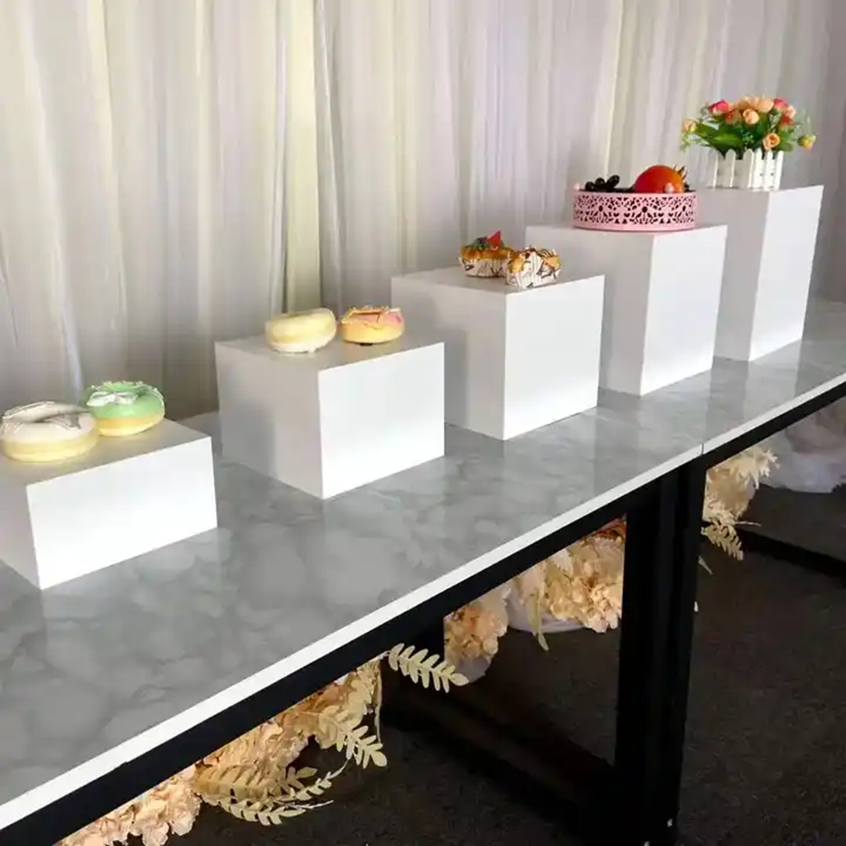 5pcs/set) Dessert Table Decora - Display Risers Set ulasan dan harga