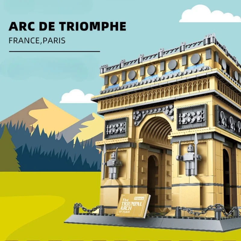 Triumphal Arch Of France Build - Lego Set Creator ulasan dan harga