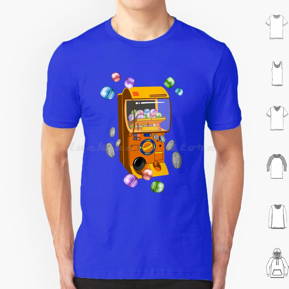 Gacha Gacha T Shirt Men Women  - Capsule Toy Gashapon ulasan dan harga